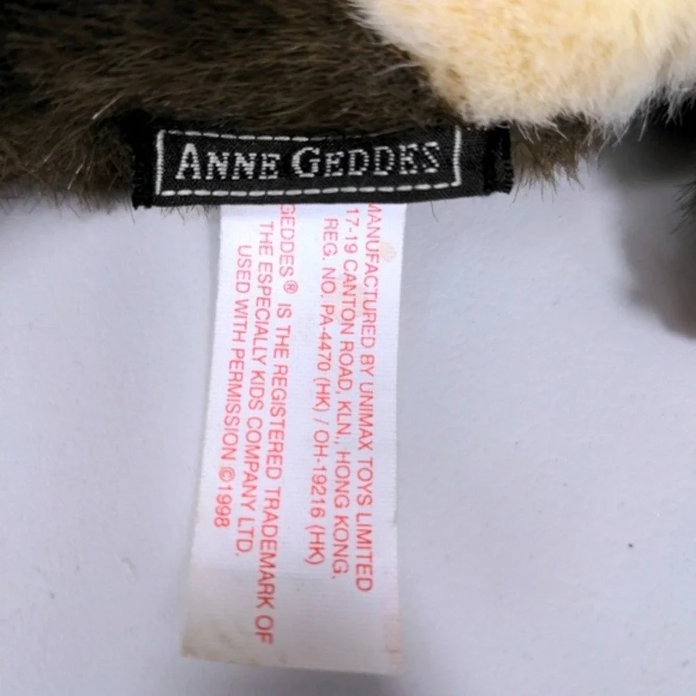 Anne‎ Geddes Brown Squirrel Plush 9